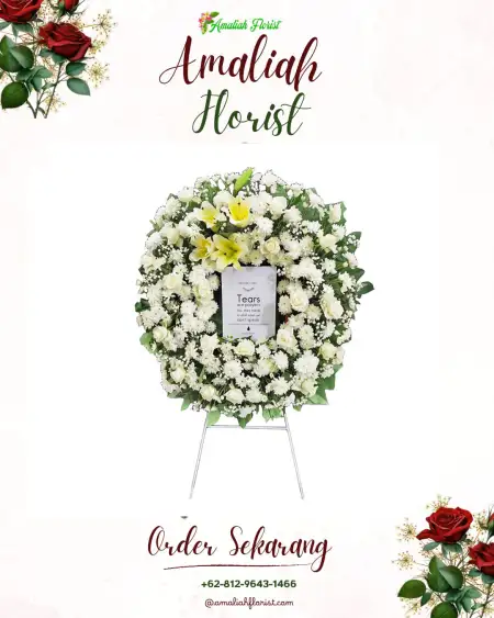 Krans Bunga Duka Aradide
